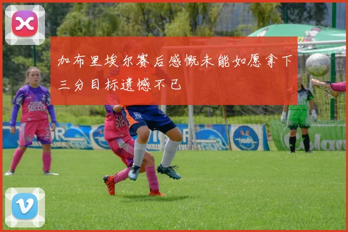 加布里埃尔赛后感慨未能如愿拿下三分目标遗憾不已